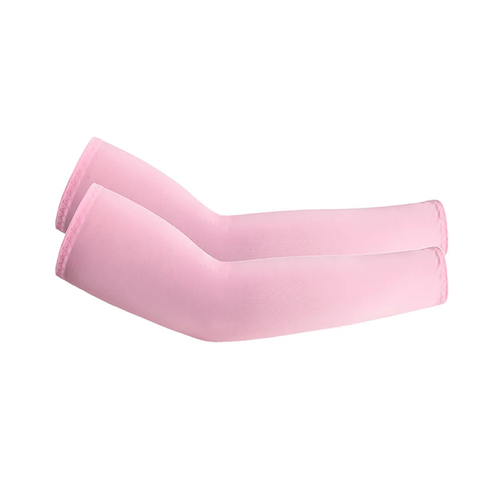 2-Pack Unisex UV Protection Cooling Arm Sleeves A1