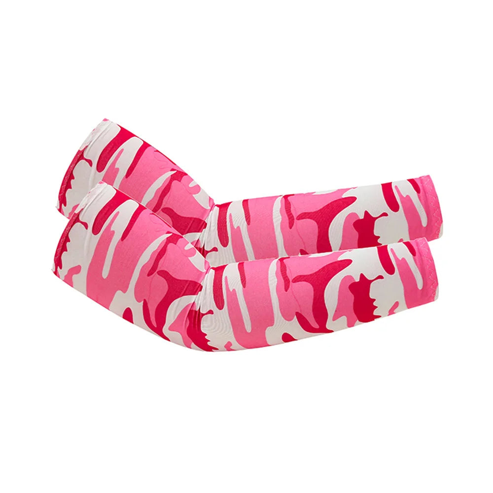 2-Pack Unisex UV Protection Cooling Arm Sleeves A2