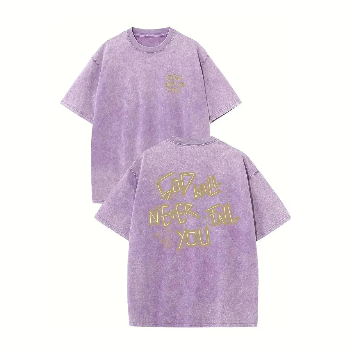 Purple Heavyweight Vintage Oversized T-Shirt
