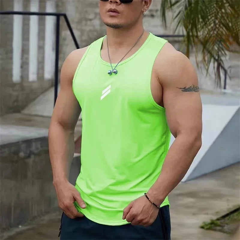Quick-Dry Mesh Tank Top
